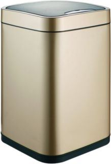 Ведро для мусора Weltwasser WW RONE CG 28L шампань золото